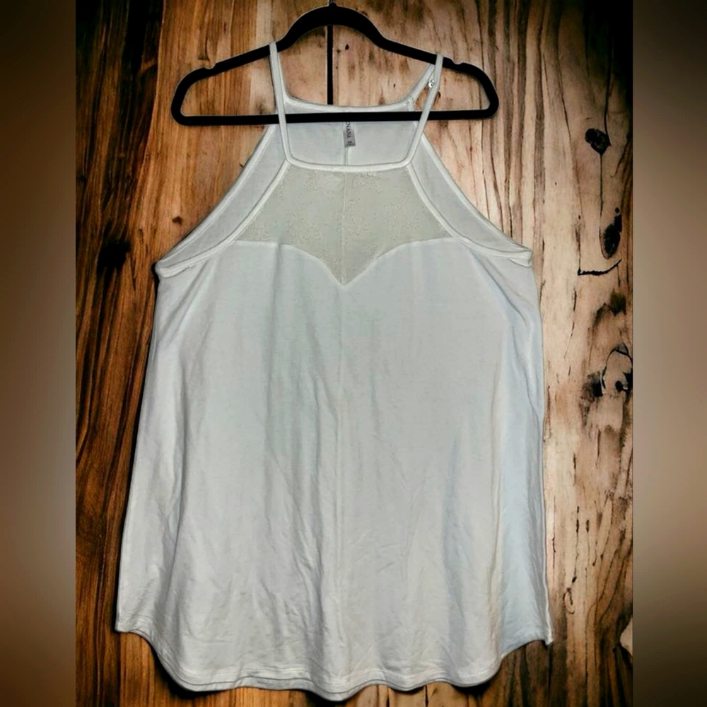 Zenana Lace Halter style tank